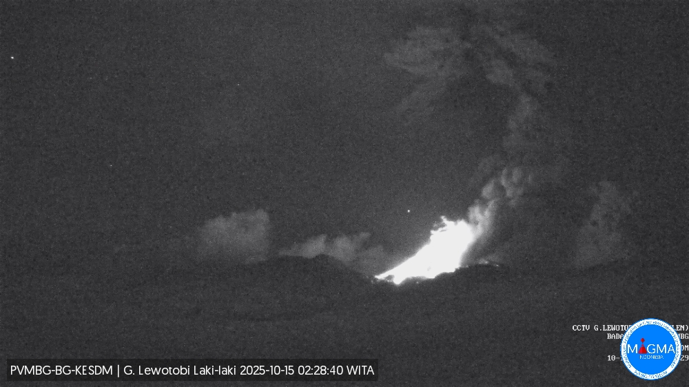 eruzione vulcano lewotobi laki laki