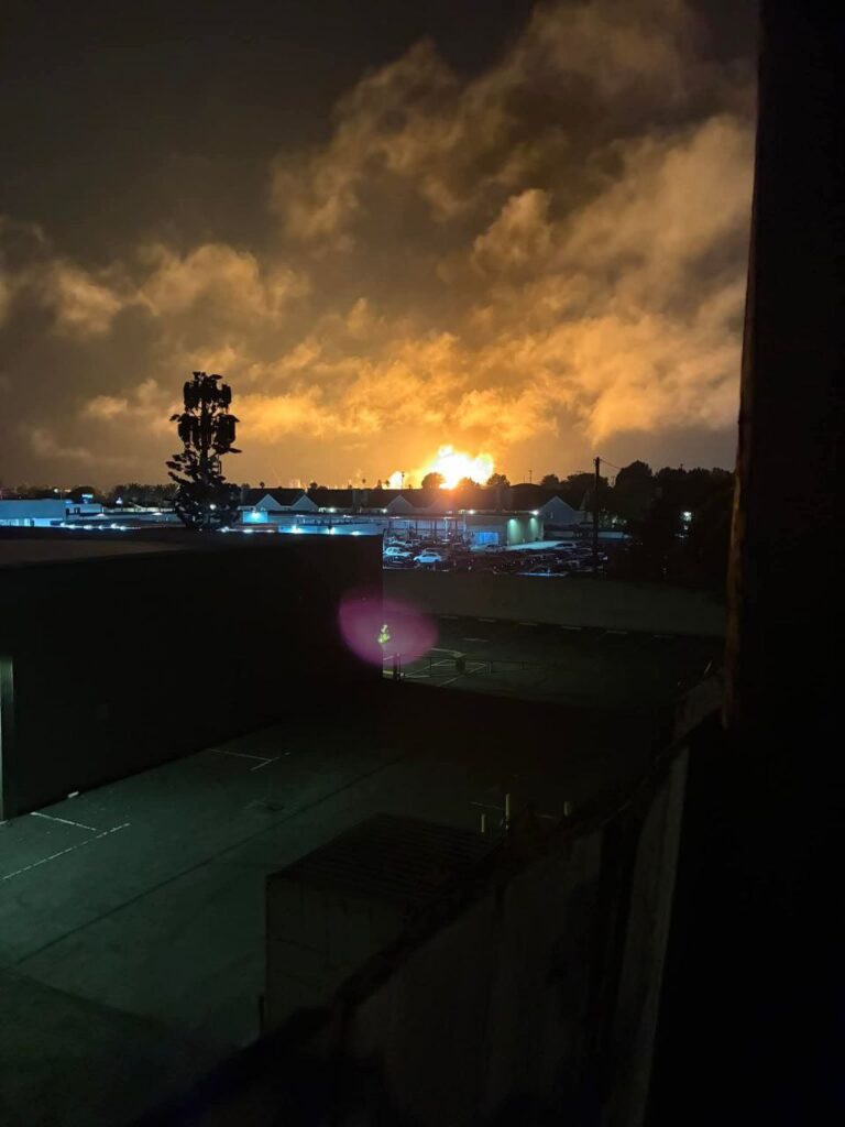 esplosione raffineria el segundo california