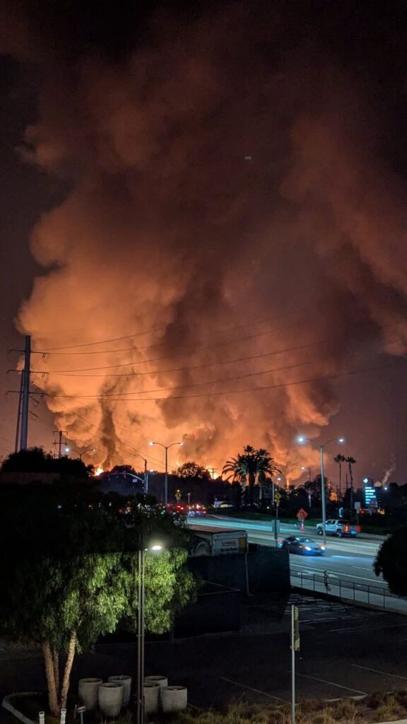 esplosione raffineria el segundo california