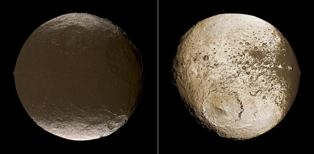 giapeto luna saturno Cassini