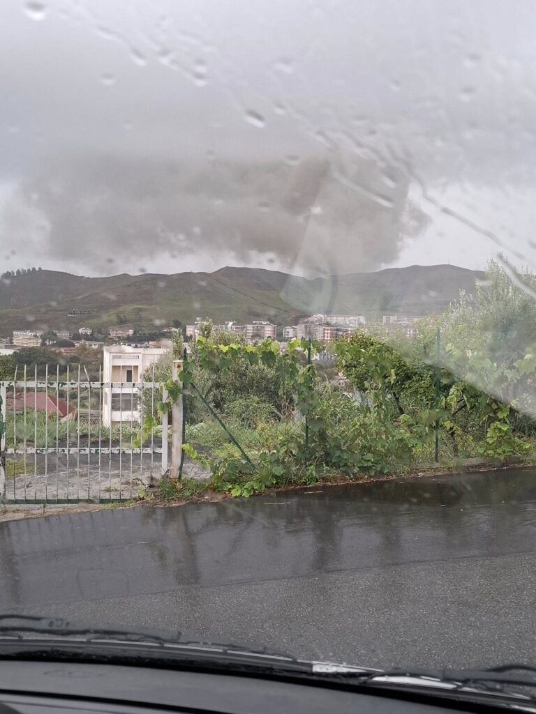 incendio fulmine catanzaro