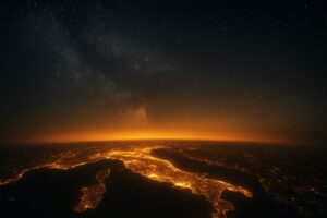 italia inquinamento luminoso