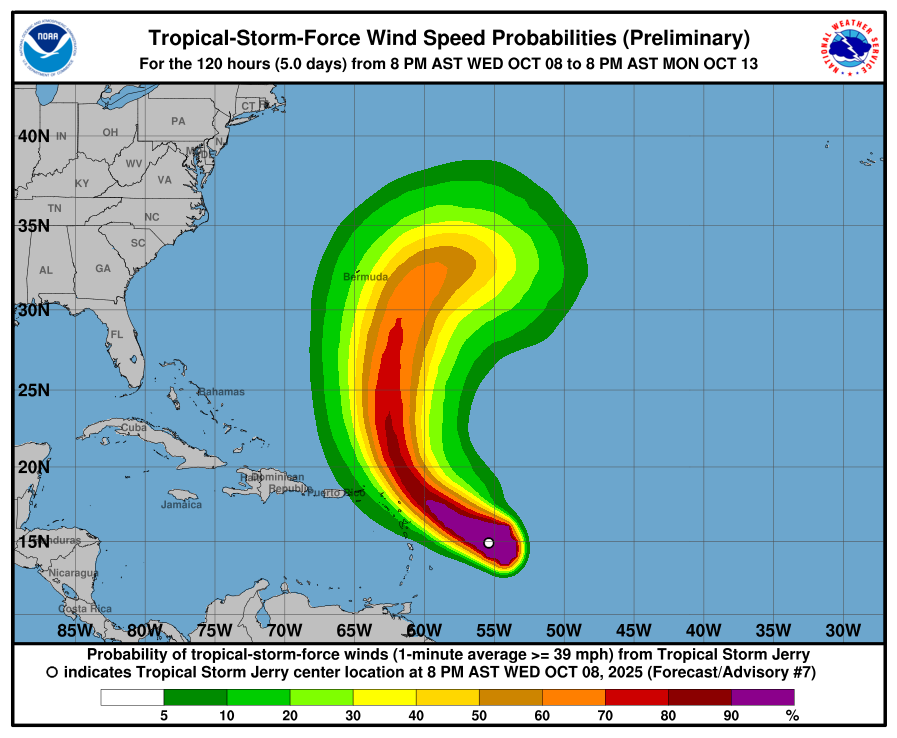 tempeste atlantico pacifico jerry priscilla octave