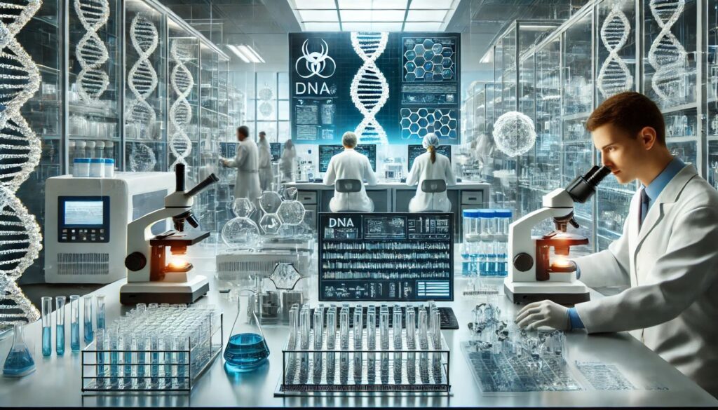 laboratorio dna