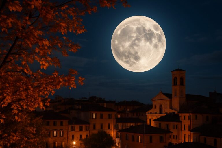 luna raccolto superluna autunno