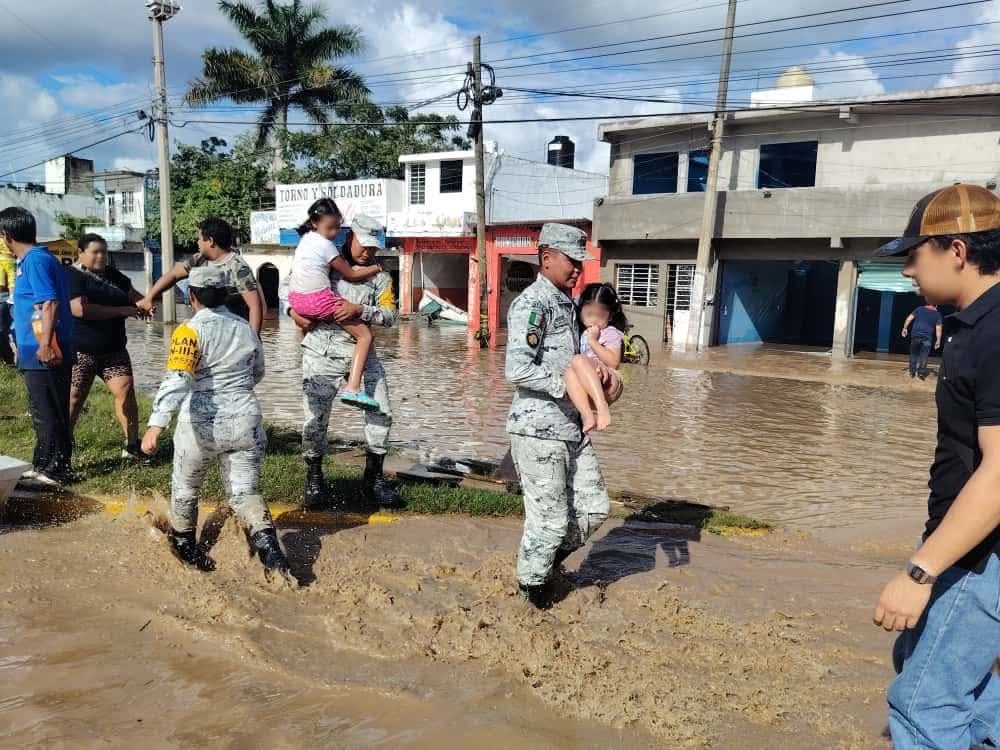 maltempo alluvioni messico