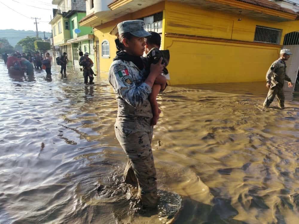 maltempo alluvioni messico