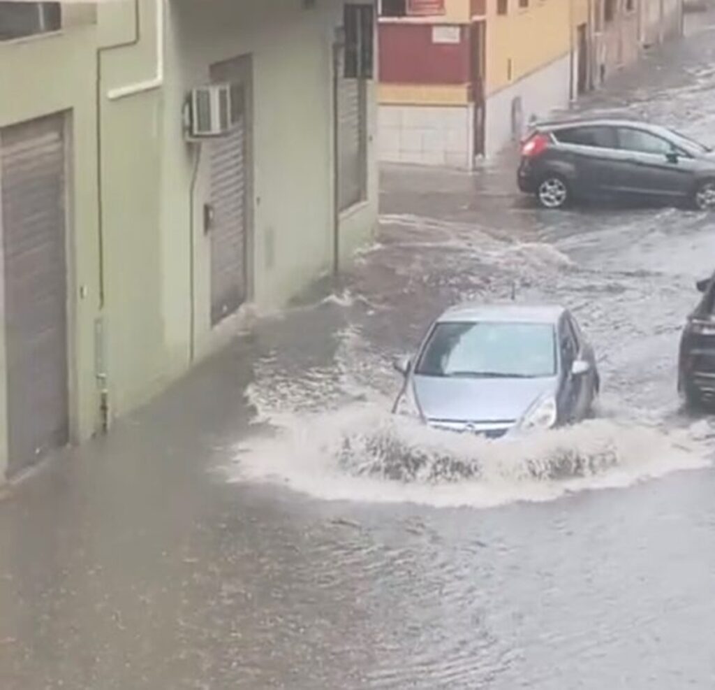 maltempo cagliari sardegna