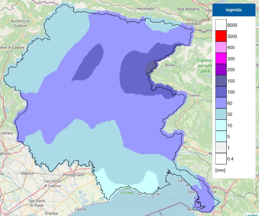 maltempo friuli venezia giulia