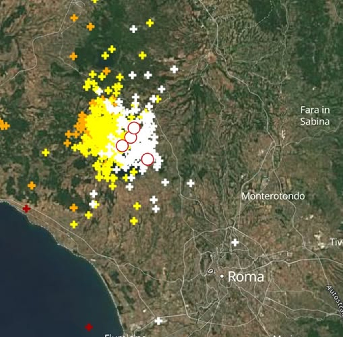 Maltempo Lazio: temporali nell’area di Bracciano, fenomeni anche su Roma