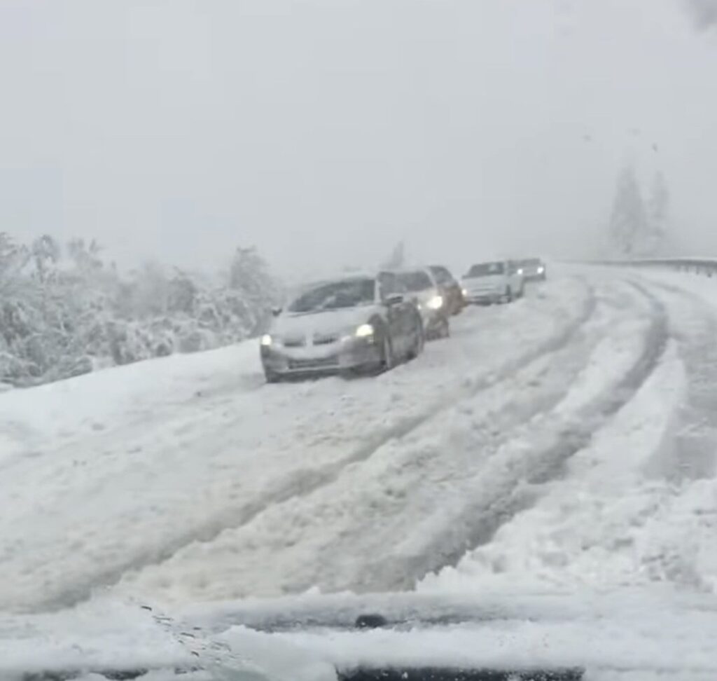 maltempo neve serbia 3 ottobre 2025