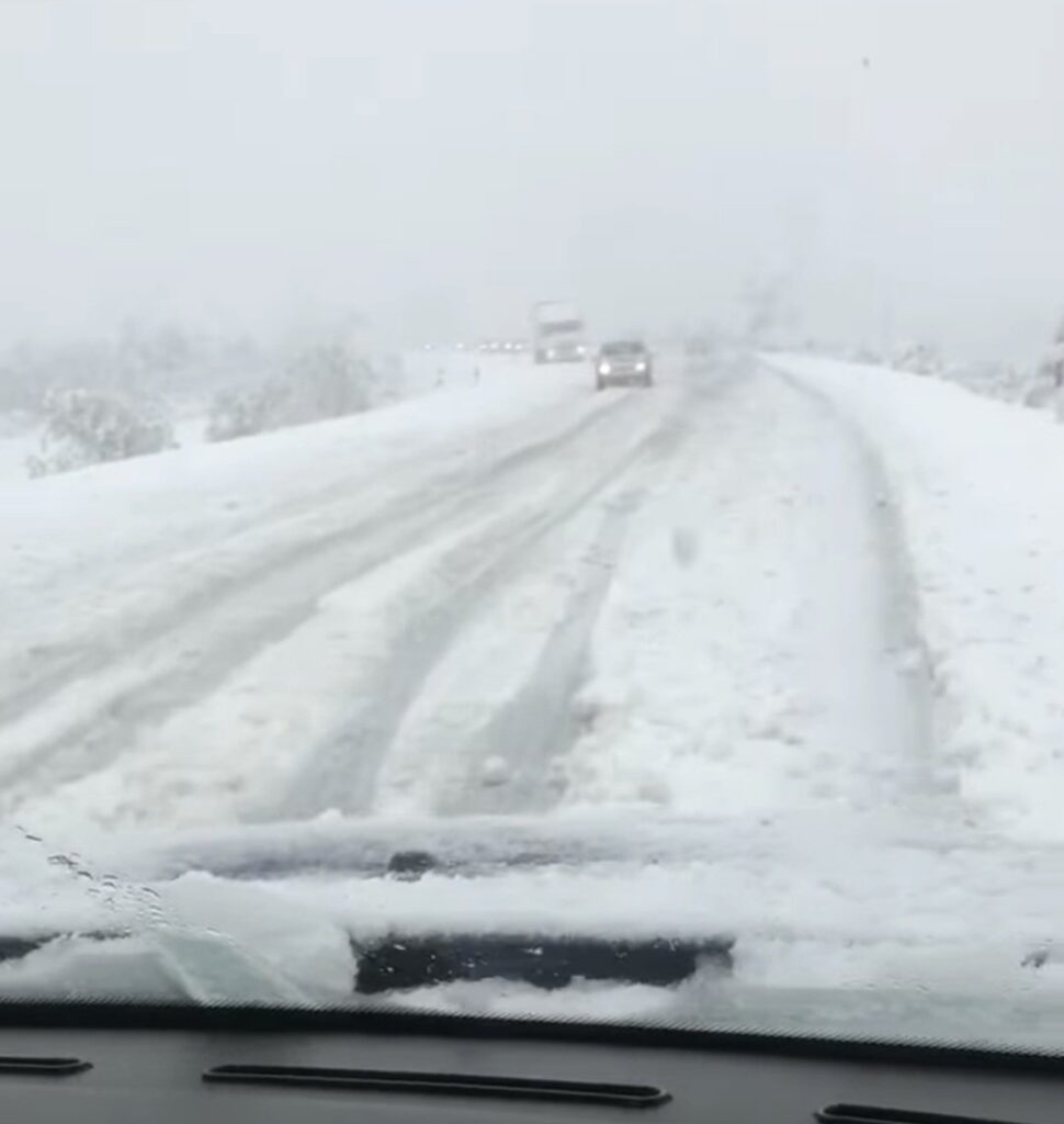 maltempo neve serbia 3 ottobre 2025