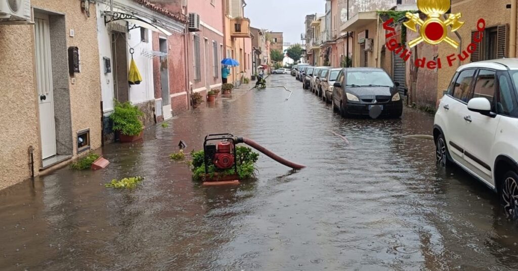 maltempo olbia sardegna