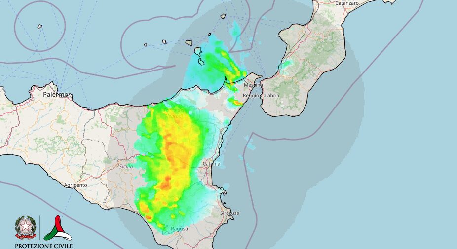 maltempo sicilia messina catania ragusa siracusa