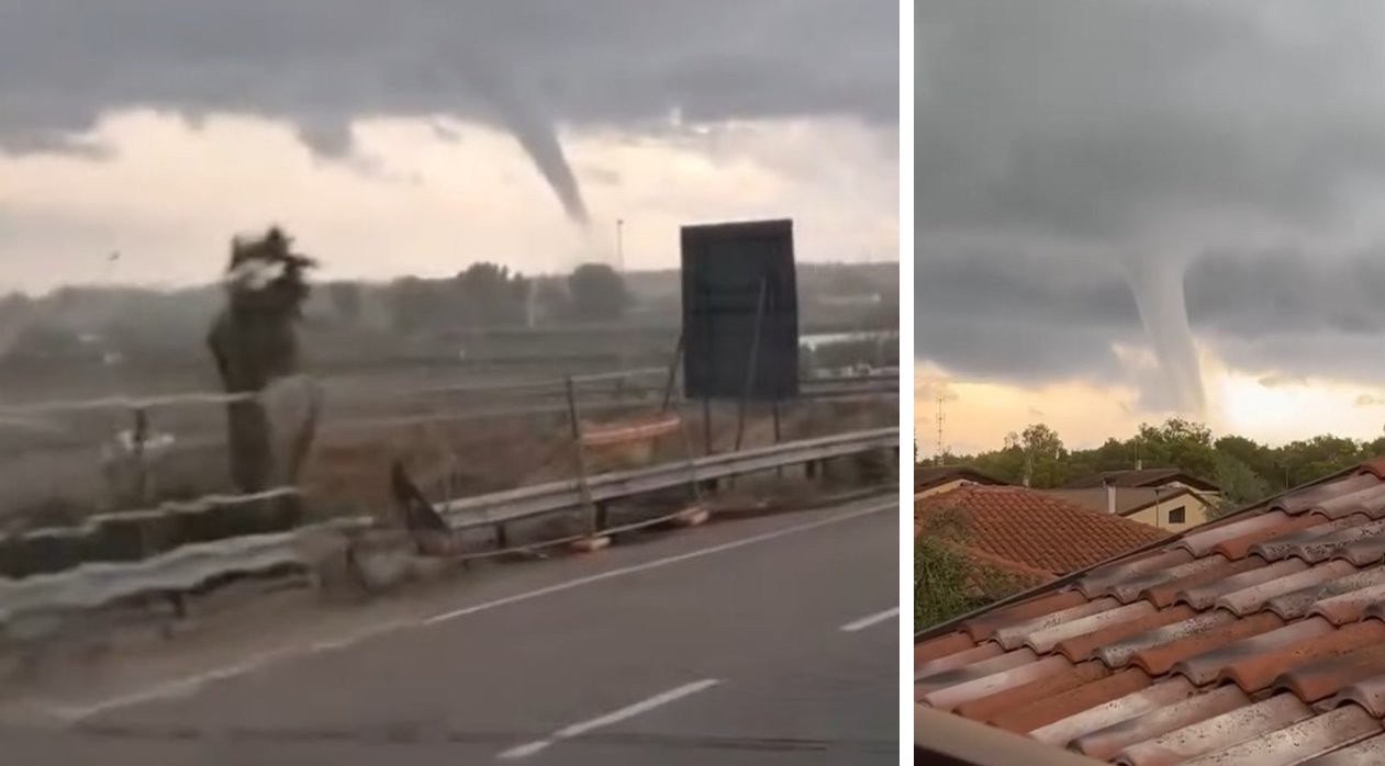 Maltempo Basilicata, impressionante tornado a Policoro | VIDEO