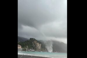 maltempo tornado recco liguria