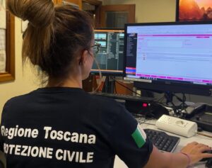 maltempo toscana sala operativa