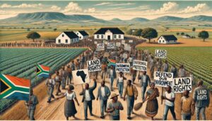 manifestazione difesa territorio africano