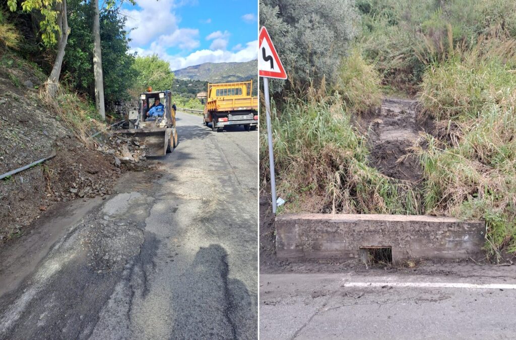 messina alluvione ottobre 2025