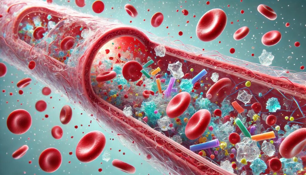 microplastica nel sangue