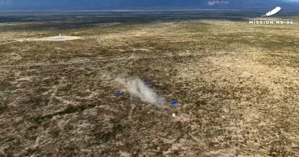 missione NS-36 blue origin