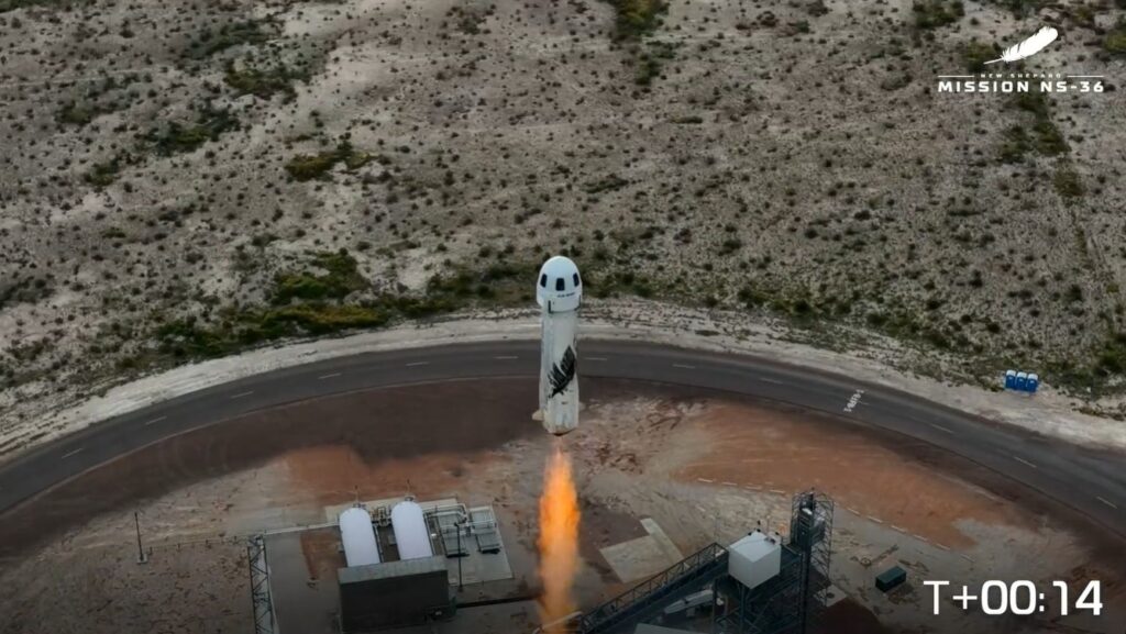 missione NS-36 blue origin
