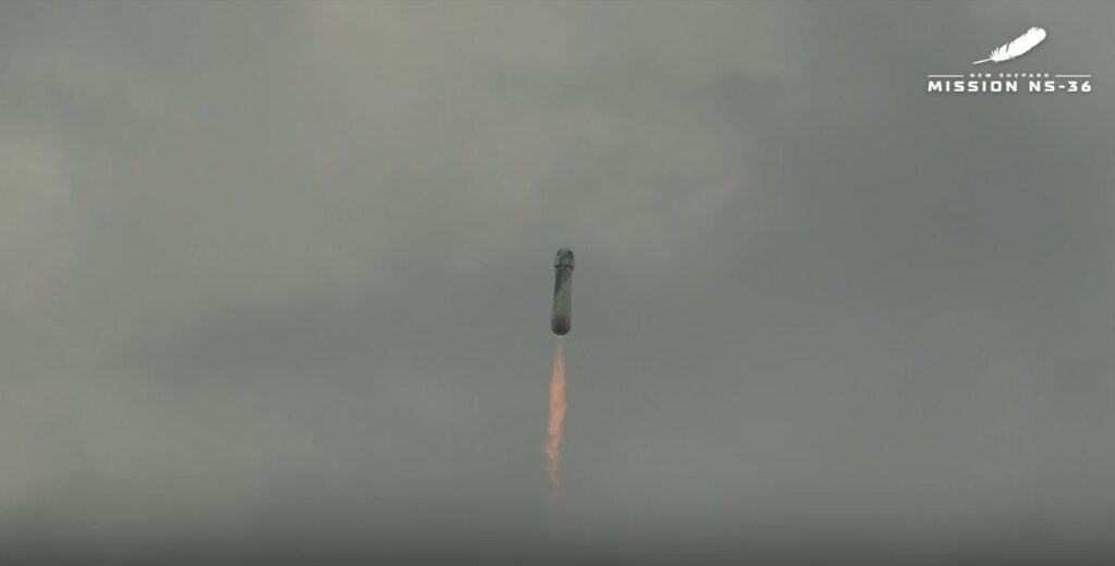 missione NS-36 blue origin