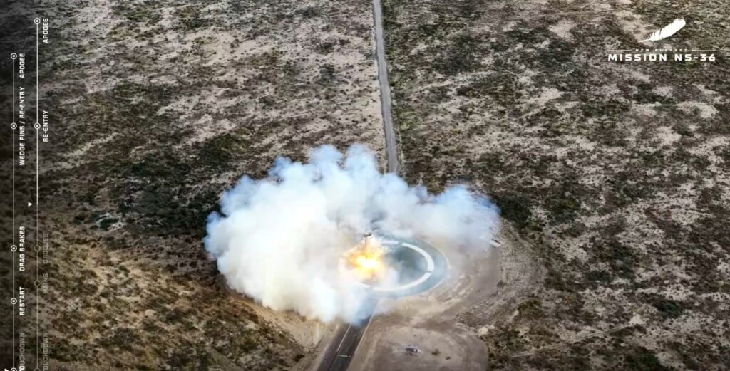 missione NS-36 blue origin