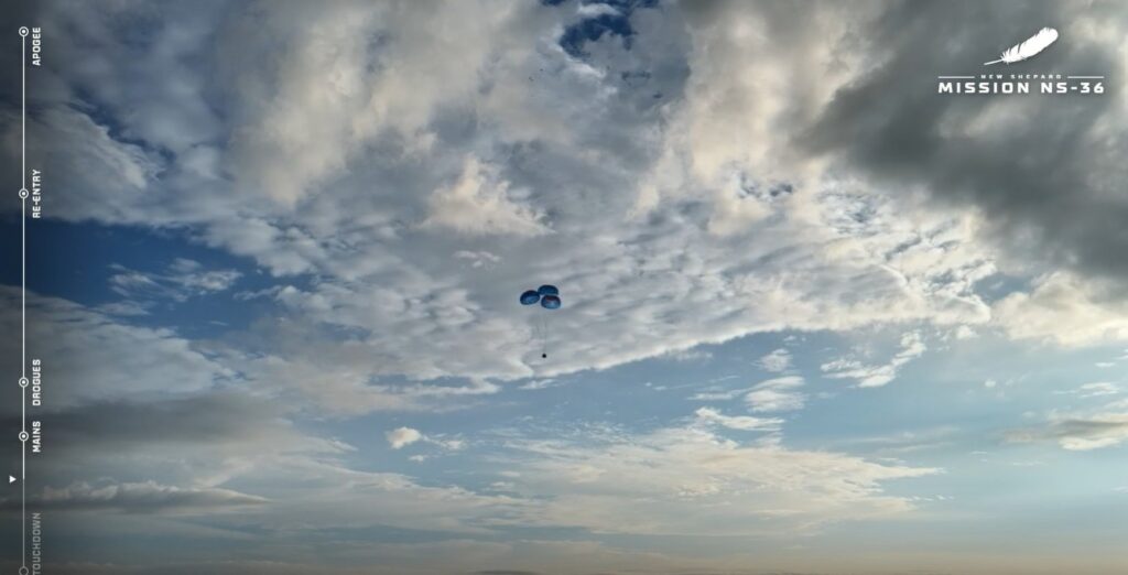missione NS-36 blue origin