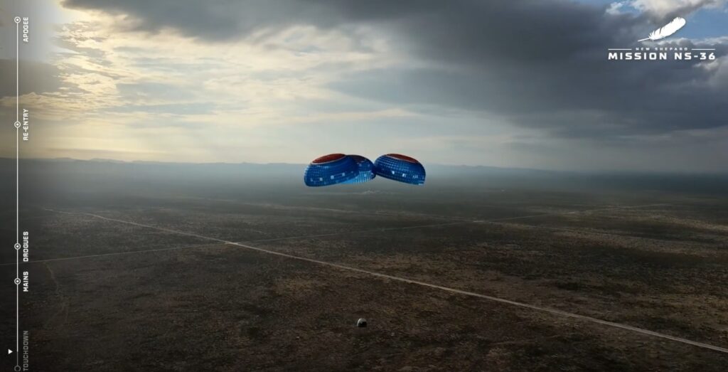missione NS-36 blue origin