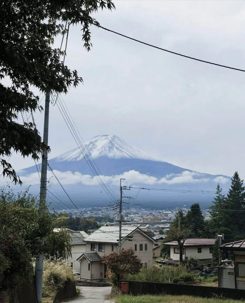 neve monte fuji giappone