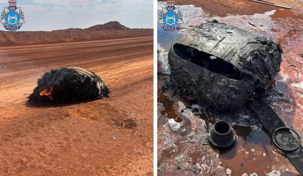 oggetto detrito spaziale australia