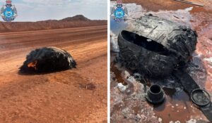 oggetto detrito spaziale australia