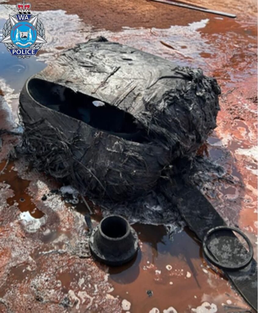 oggetto detrito spaziale australia