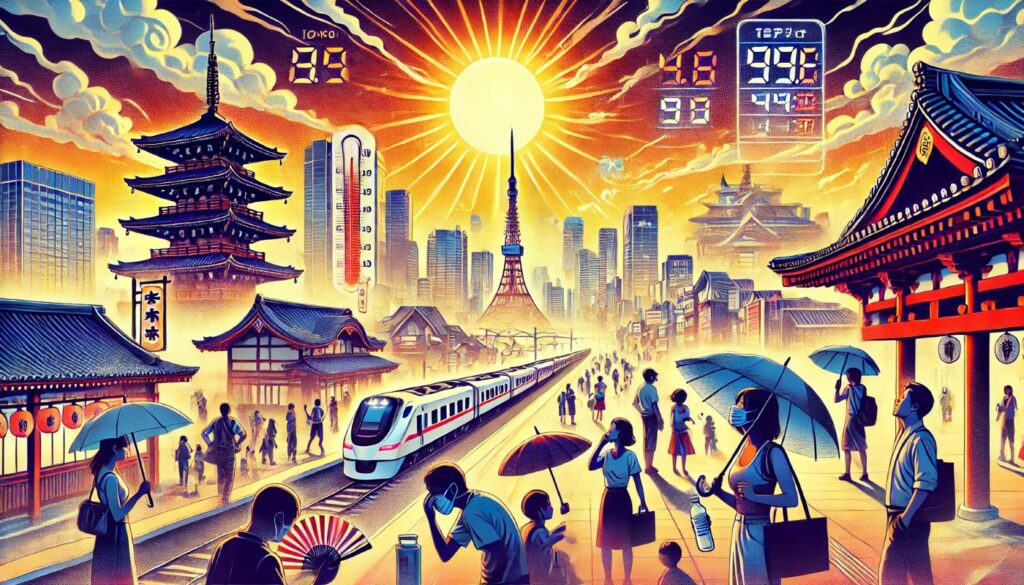 ondate di calore in Giappone