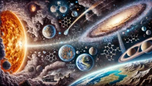 polvere cosmica vita terra