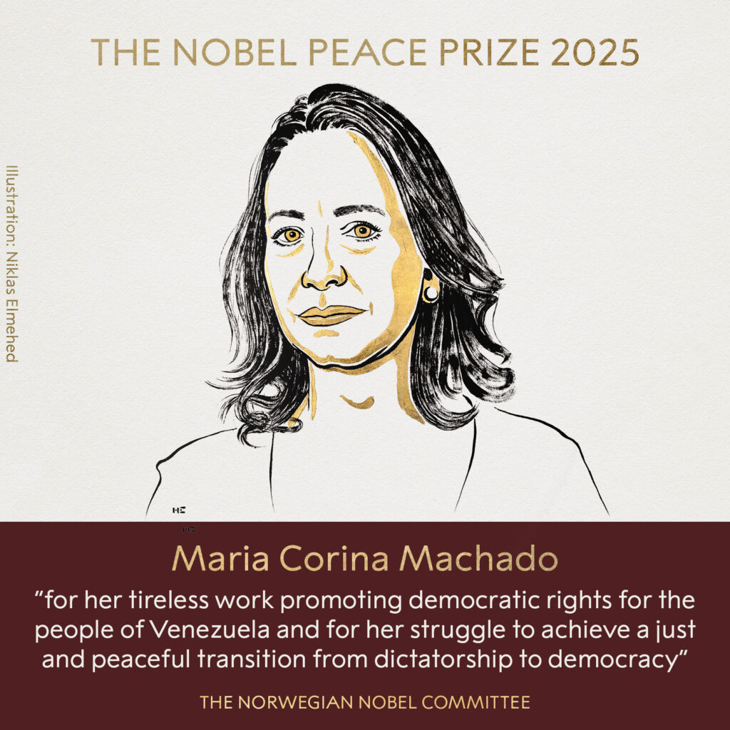 premio nobel pace 2025