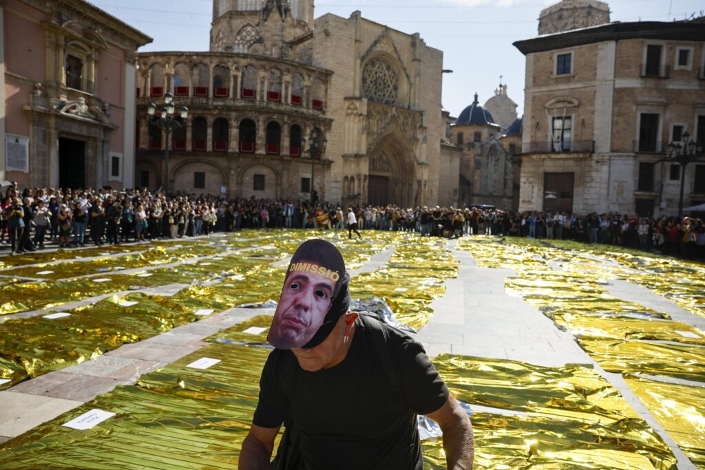 Proteste alluvione valencia