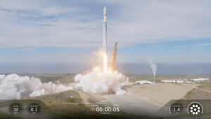record spacex falcon 9 starlink