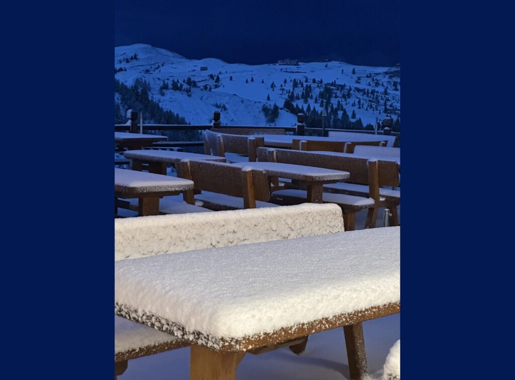 rifugio Bioch in Alta Badia neve oggi