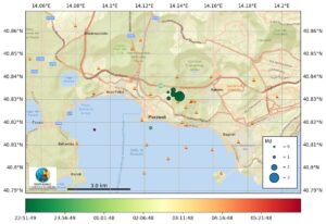 sciame sismico campi flegrei