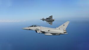 scramble caccia Eurofighter