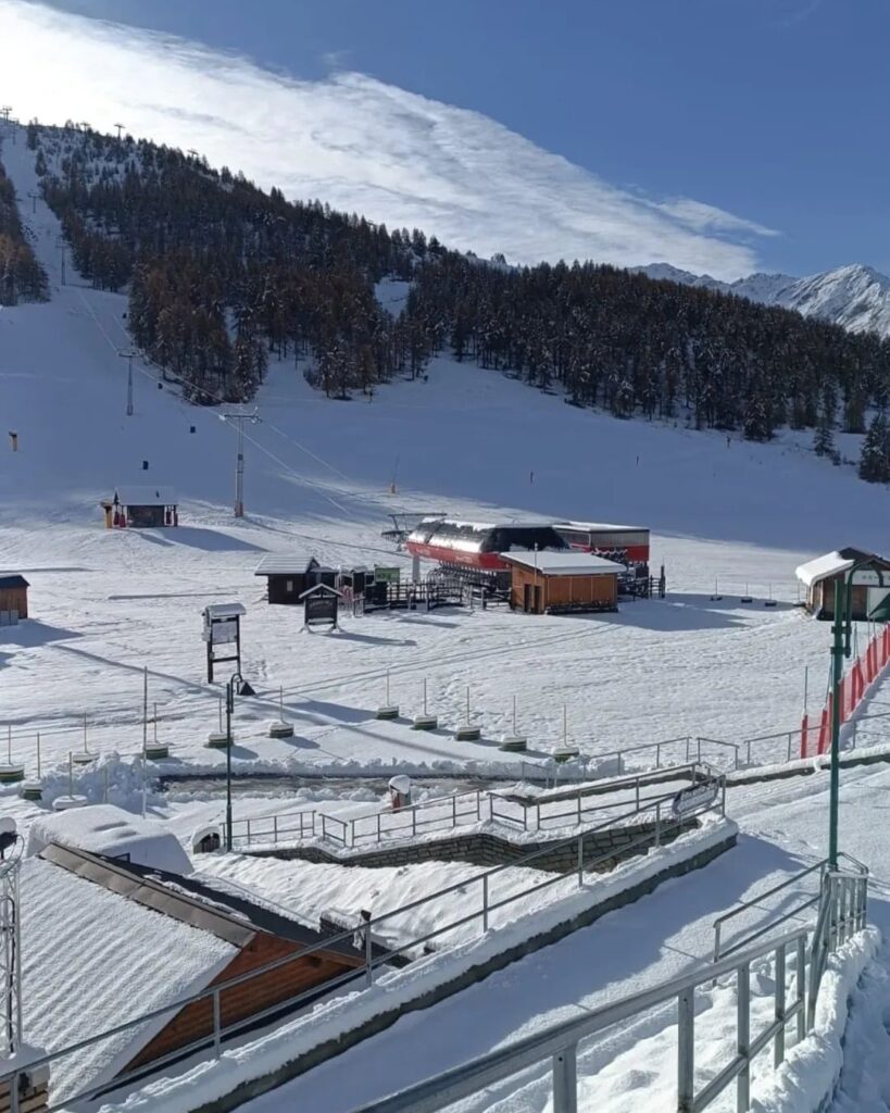 sestriere neve piemonte oggi