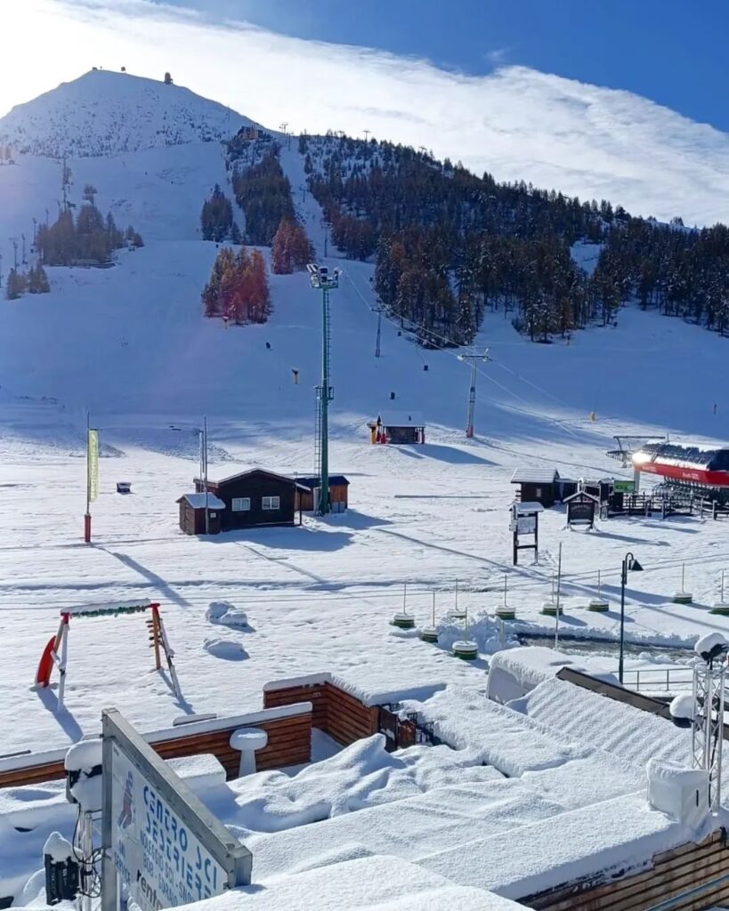 sestriere neve piemonte oggi