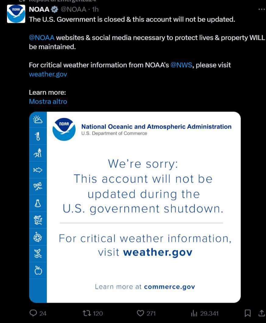 shutdown noaa