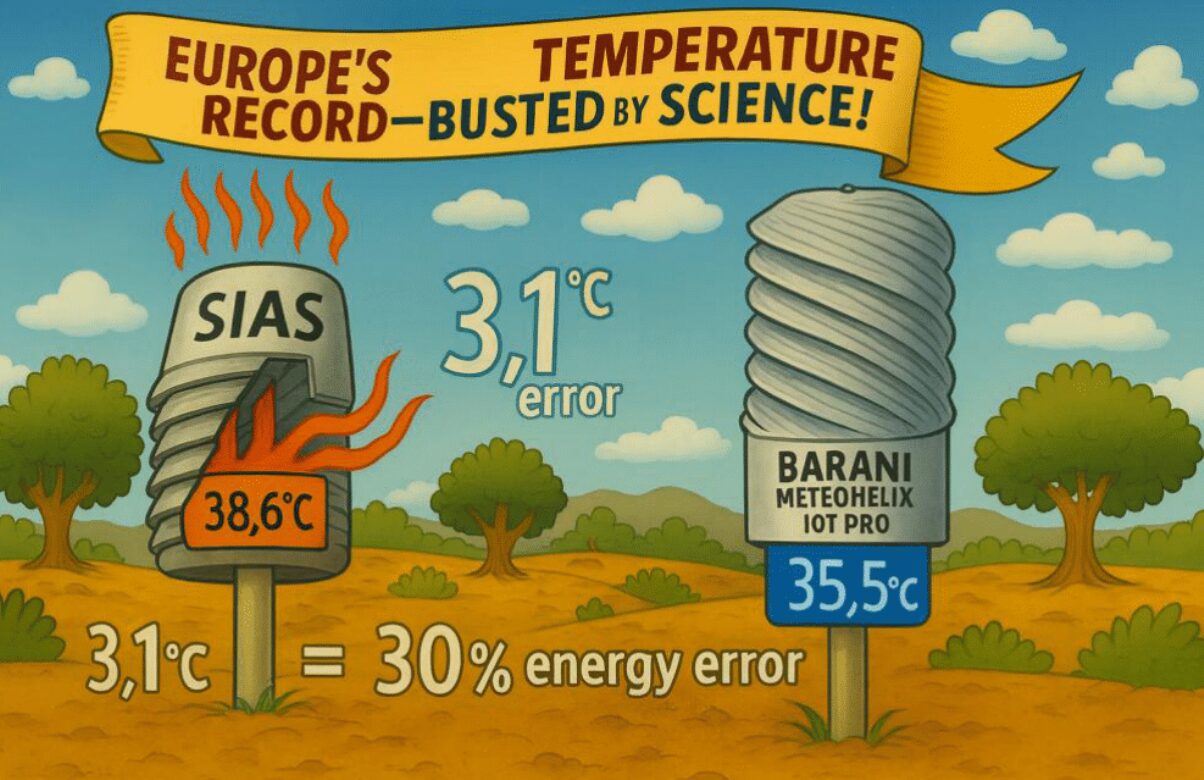 Il caso del falso record di caldo a Floridia finisce al Meteorological Technology World Expo di Vienna: “così la meteorologia perde credibilità”
