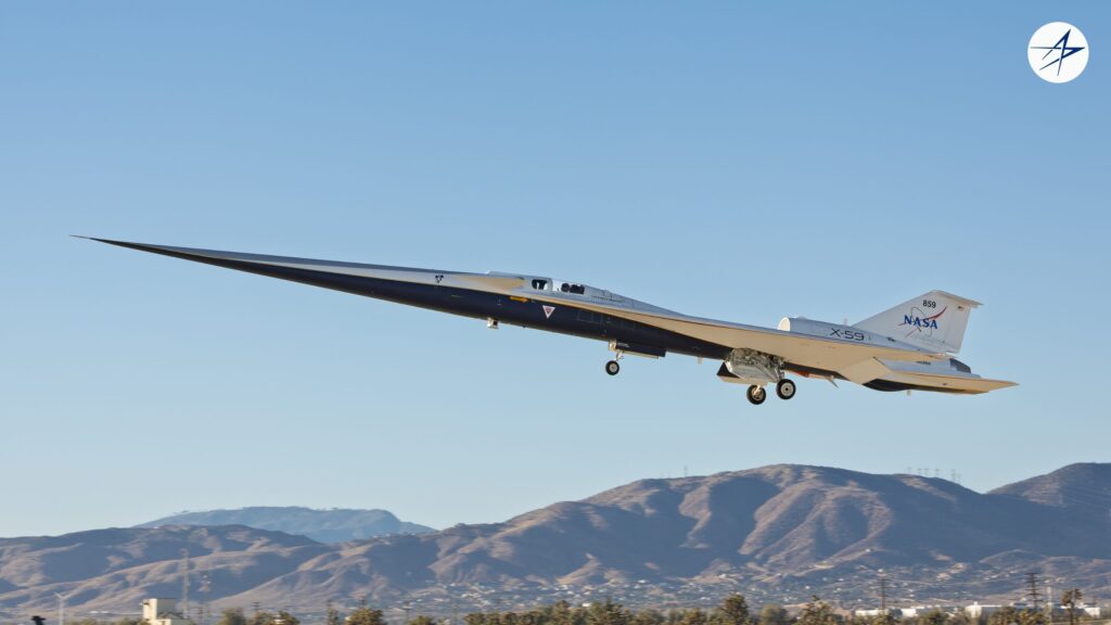 super jet nasa X-59