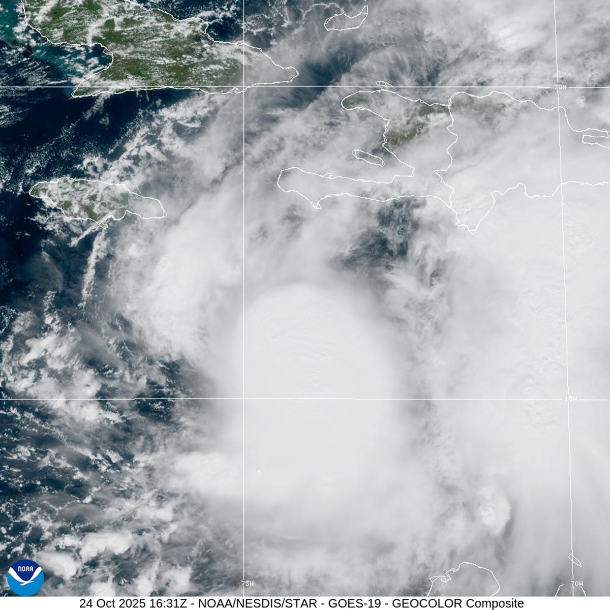 Tempesta tropicale Melissa, aumentata l’allerta in Giamaica e Haiti: attese “alluvioni catastrofiche”