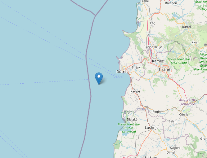 terremoto albania durazzo