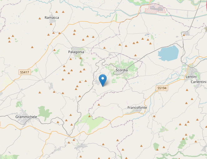 terremoto catania sicilia oggi palagonia scordia militello